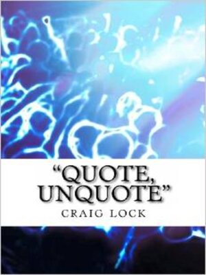 cover image of Quote Unquote